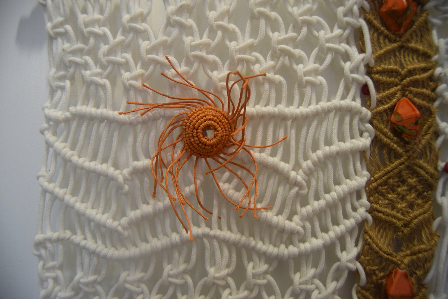 Beaded Macrame Hanging Decoration