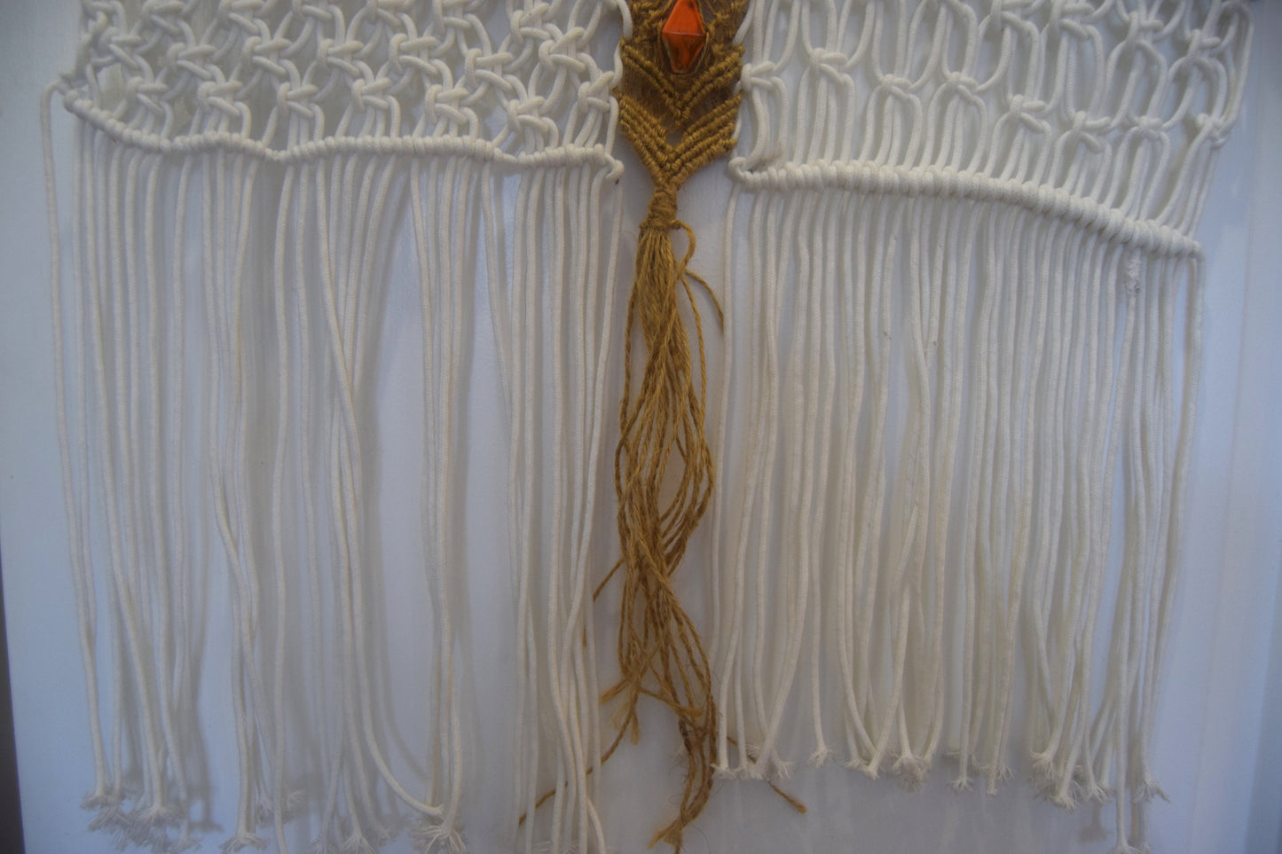 Beaded Macrame Hanging Decoration