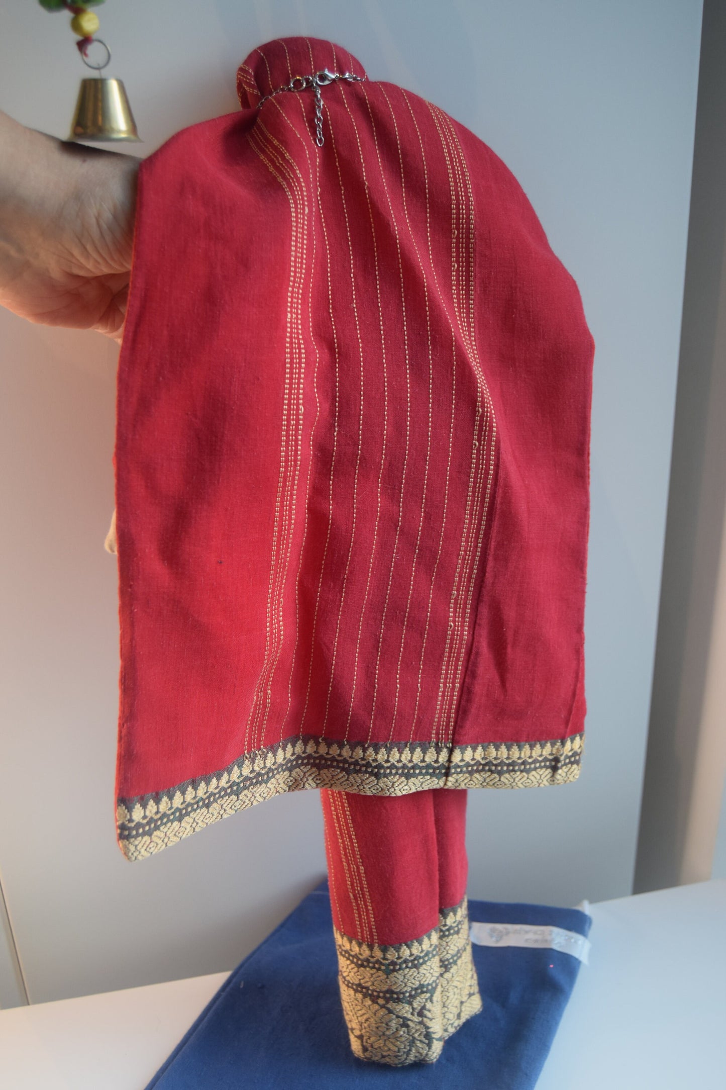 Handmade Fabric Doll - Traditional Yemeni Dress