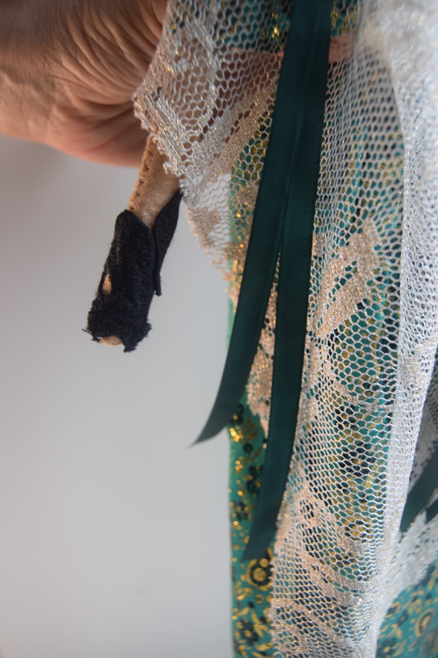 Handmade Fabric Doll - Traditional Sudanese Dress