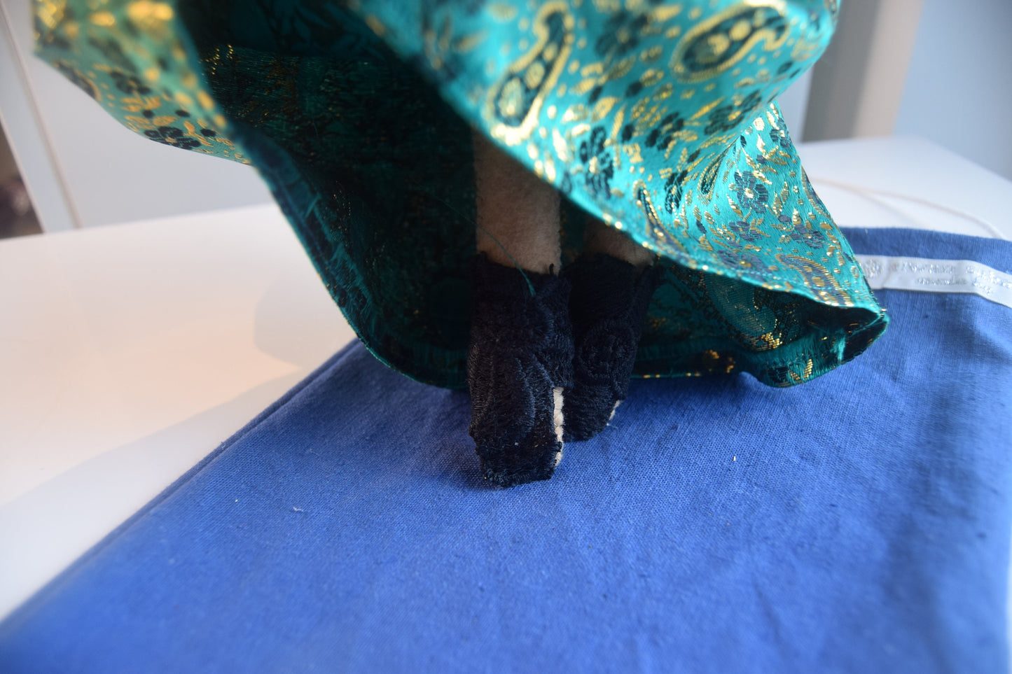 Handmade Fabric Doll - Traditional Sudanese Dress
