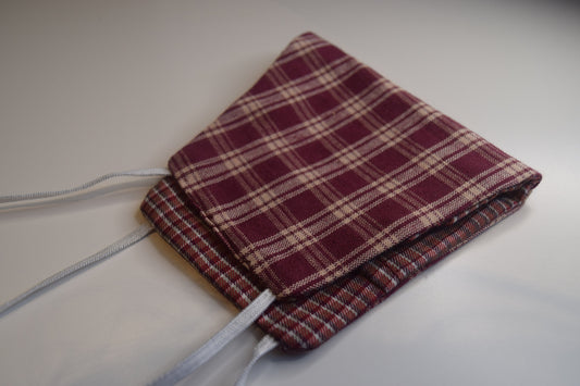 Hijab-Friendly Fabric Face Mask, Reusable 100% Cotton