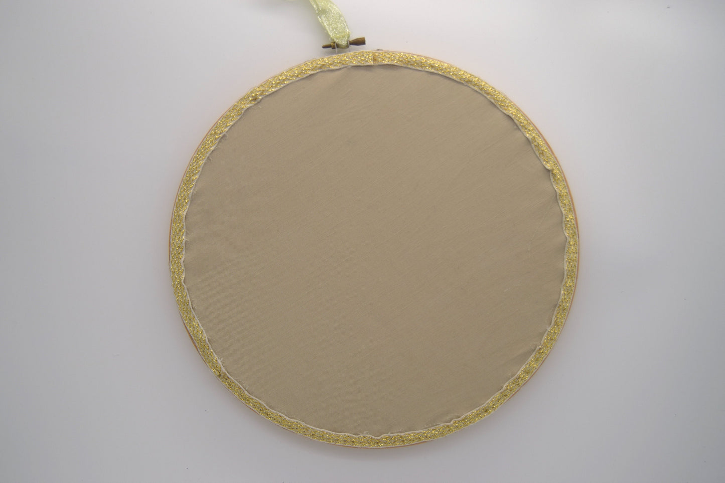 Ramadan Embroidery Hoop - RAMADAN MUBARAK Handmade Hand-stitched Embroidery Hoop