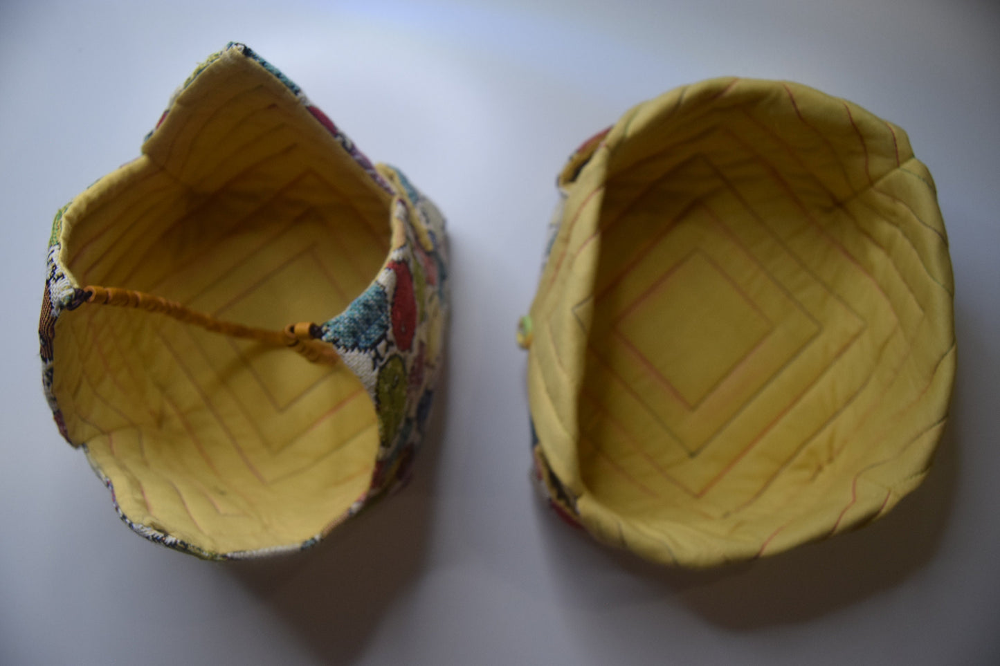 Fabric Bread Basket - Chicks